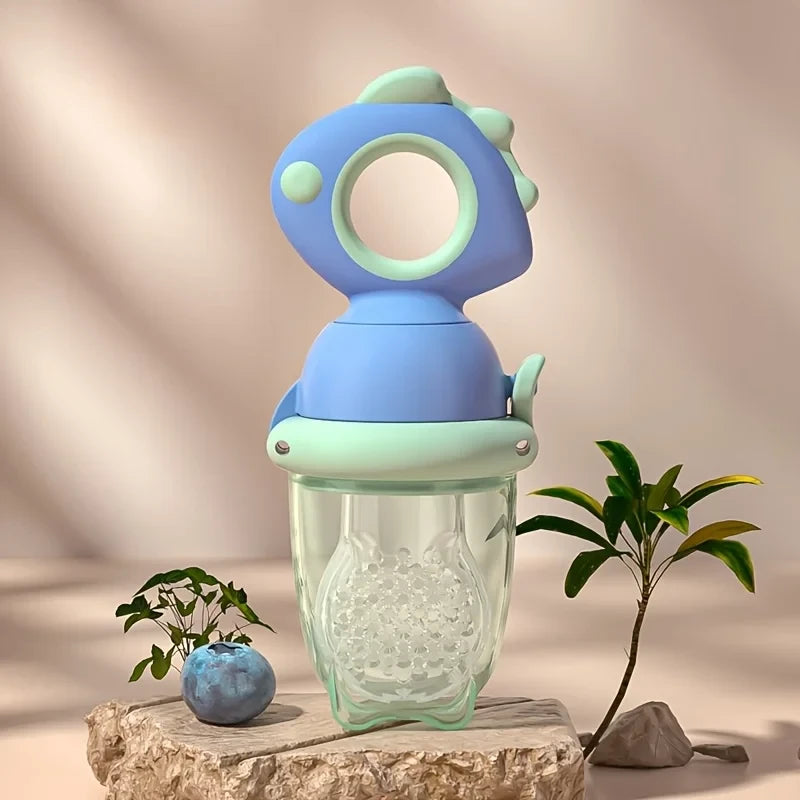 Silicone Dinosaur Baby Fruit Feeder