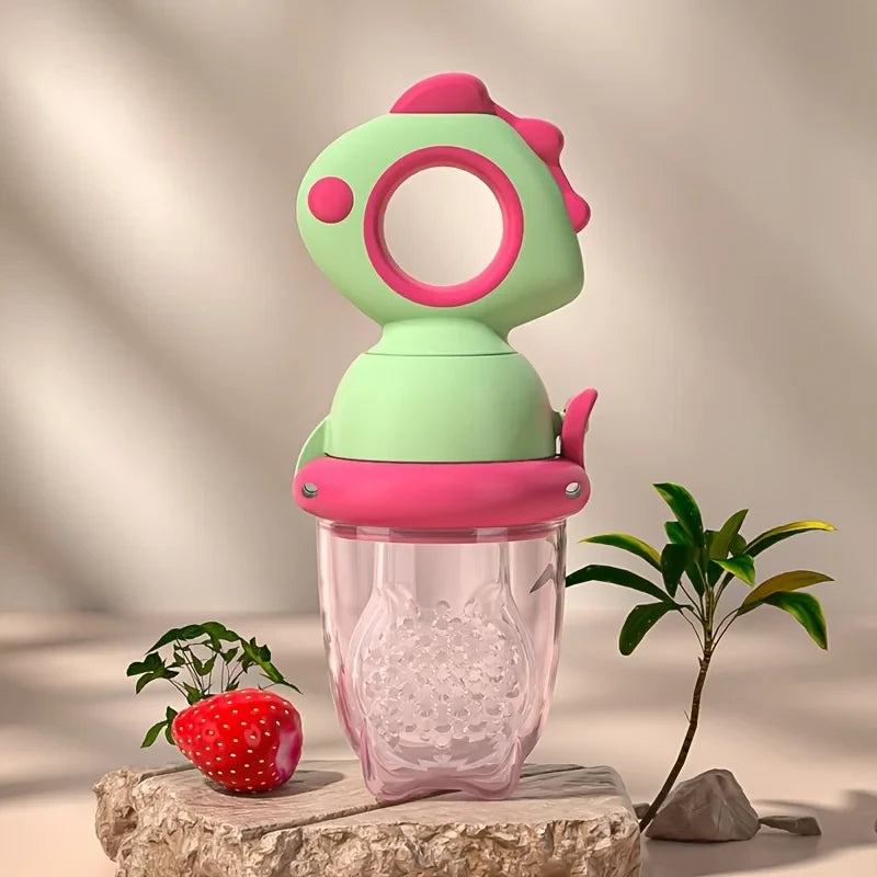 Silicone Dinosaur Baby Fruit Feeder
