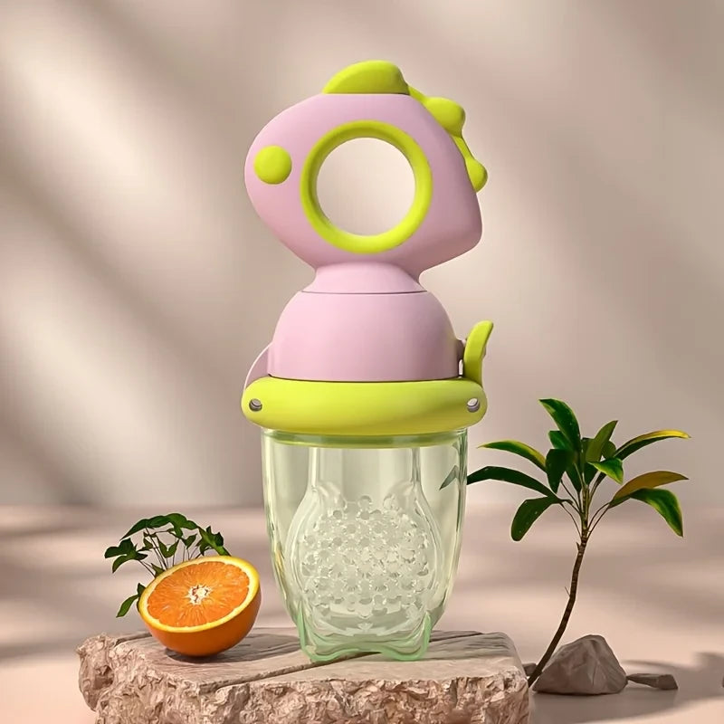 Silicone Dinosaur Baby Fruit Feeder