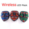 Glowing Neon LED Party Mask