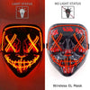 Glowing Neon LED Party Mask