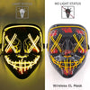 Glowing Neon LED Party Mask