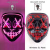 Glowing Neon LED Party Mask