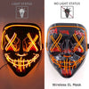 Glowing Neon LED Party Mask