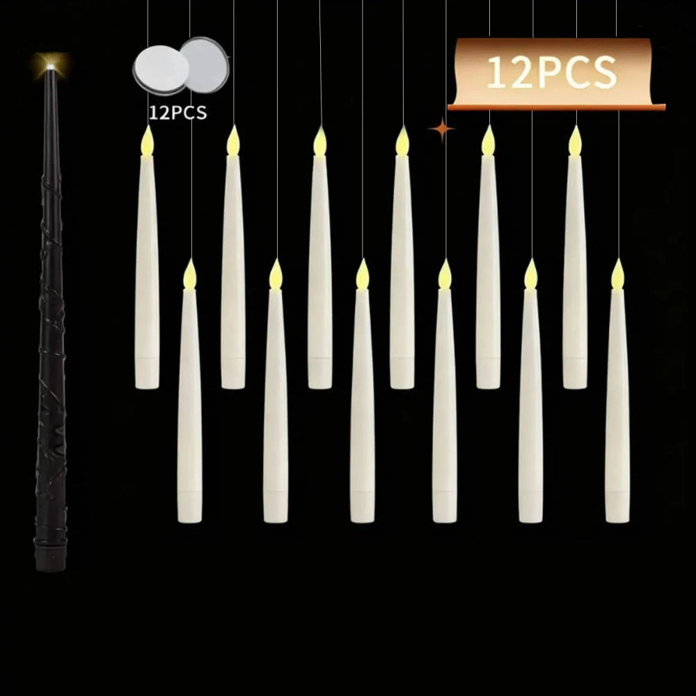 Floating LED Magic Wand Candles