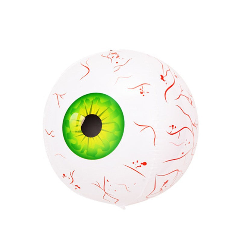 Spook-tacular Halloween Eyeball Balloon - Inflatable Decor for Your Haunted Celebration!